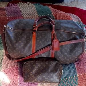Louis Vuitton luggage